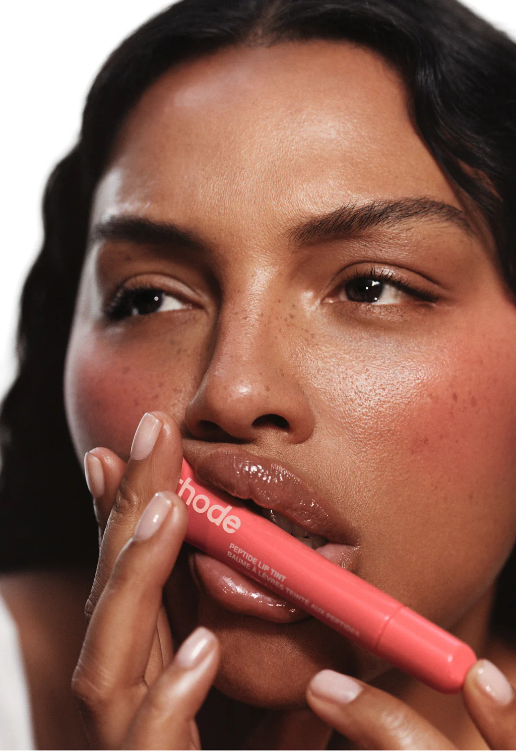 Лімітований тінт для вуст із пептидами RHODE PEACH PIT NEUTRAL PEACH Peptide Lip Tint The Tinted Lip Layer